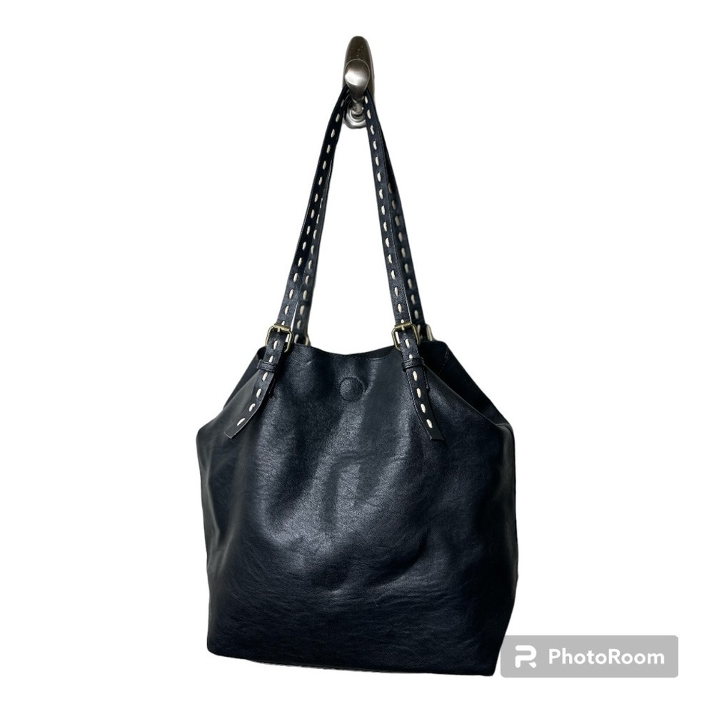 TALEEN Leather Handbag Tote